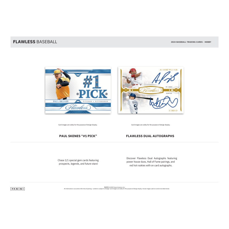 2024 Panini Flawless Baseball Hobby Box
