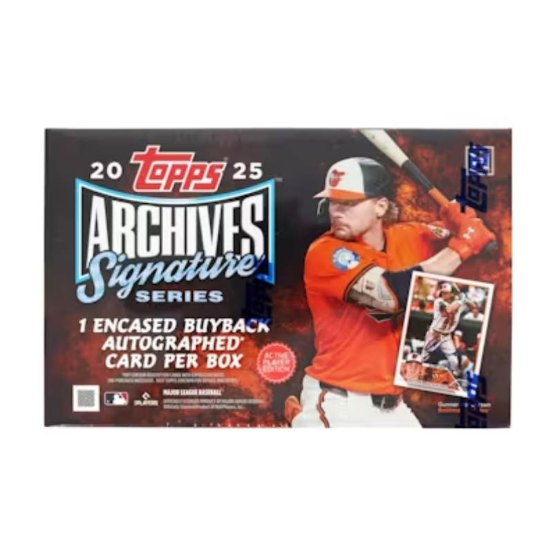 2025 Topps Archives Signature Series Active Player Edition Hobby Box