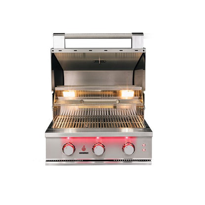 TrueFlame 25-Inch 3-Burner Built-In Gas Grill (TF25-LP/NG)