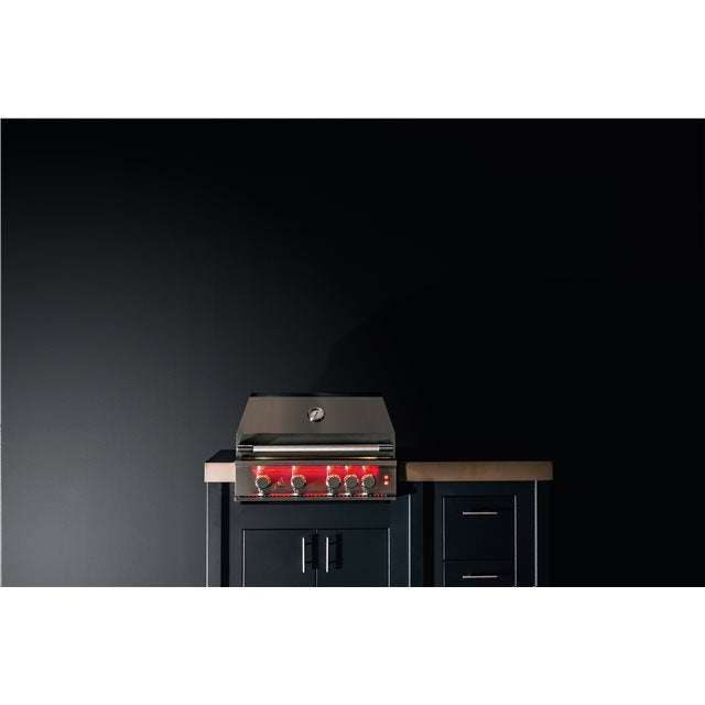 TrueFlame 25-Inch 3-Burner Built-In Gas Grill (TF25-LP/NG)