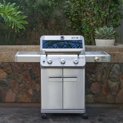 Monument Grills Mesa 305 Series | 3 Burner Propane Gas Grill in Stainless Steel
