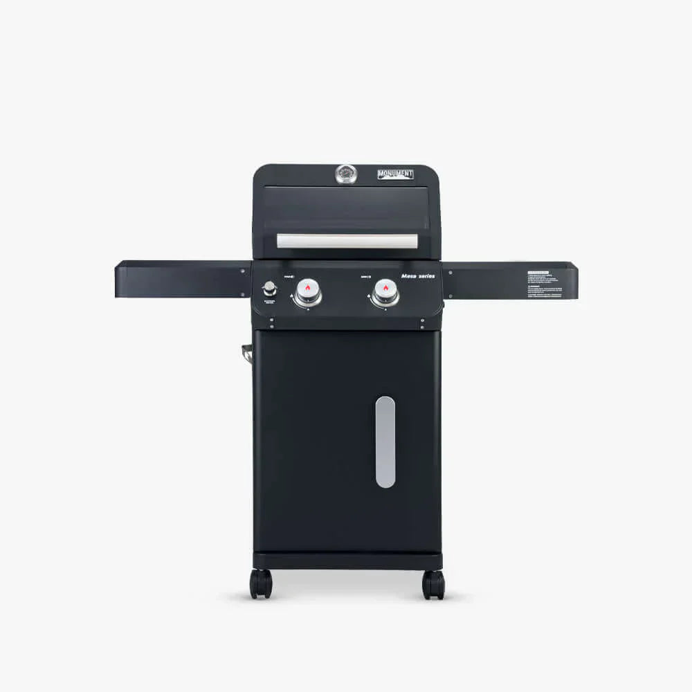 Monument Grills Mesa 220 Series | 2 Burner Propane Gas Grill in Black