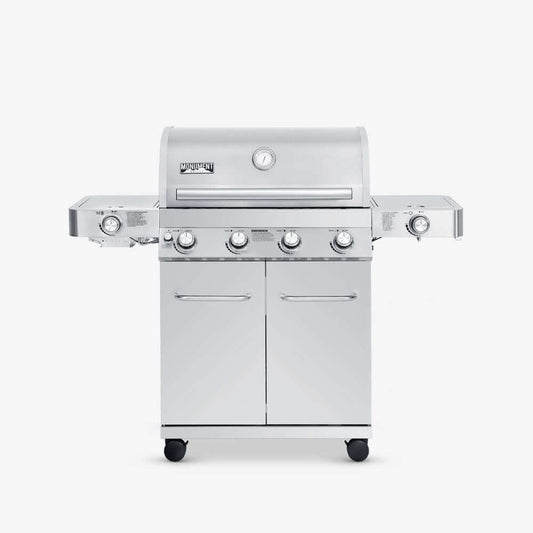 Monument Grills Classic 24367 Series | 4 Burner Propane Gas Grill in Stainless Steel