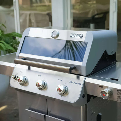 Monument Grills Mesa 305 Series | 3 Burner Propane Gas Grill in Stainless Steel