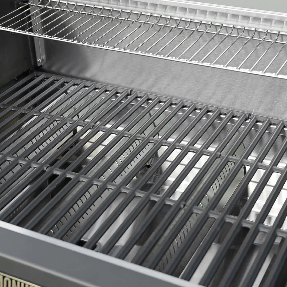 Monument Grills Eminence 425 Series | 4 Burner Fortified Propane Gas Grill in Silky Matte Black