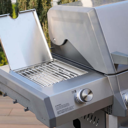 Monument Grills Eminence 605 Series | 6 Burner Advanced Propane Gas Grill in Stainless Steel (Natural Gas Convertible)
