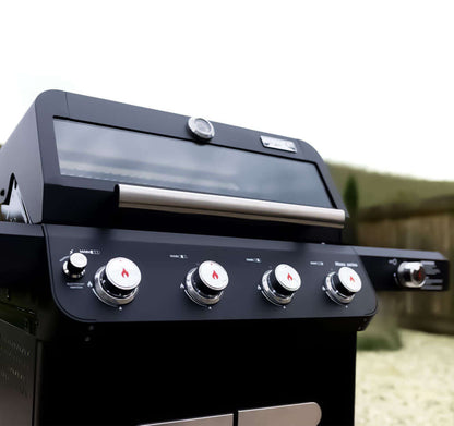 Monument Grills Mesa 425 Series | 4 Burner Propane Gas Grill in Black