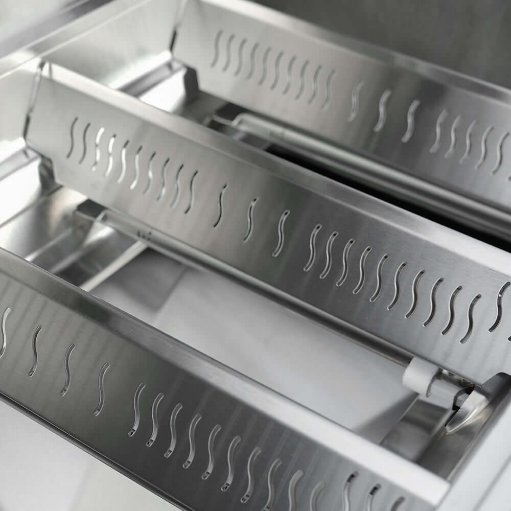 Monument Grills Eminence 425 Series | 4 Burner Fortified Propane Gas Grill in Silky Matte Black