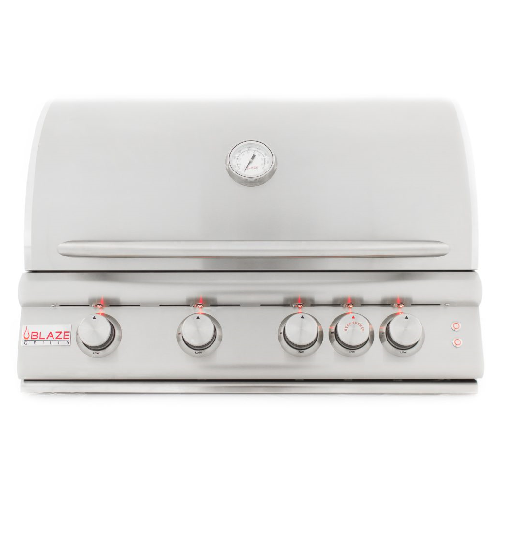 Blaze 32 in. Premium LTE 4-Burner Built-In Natural Gas Grill, BLZ-4LTE2-NG
