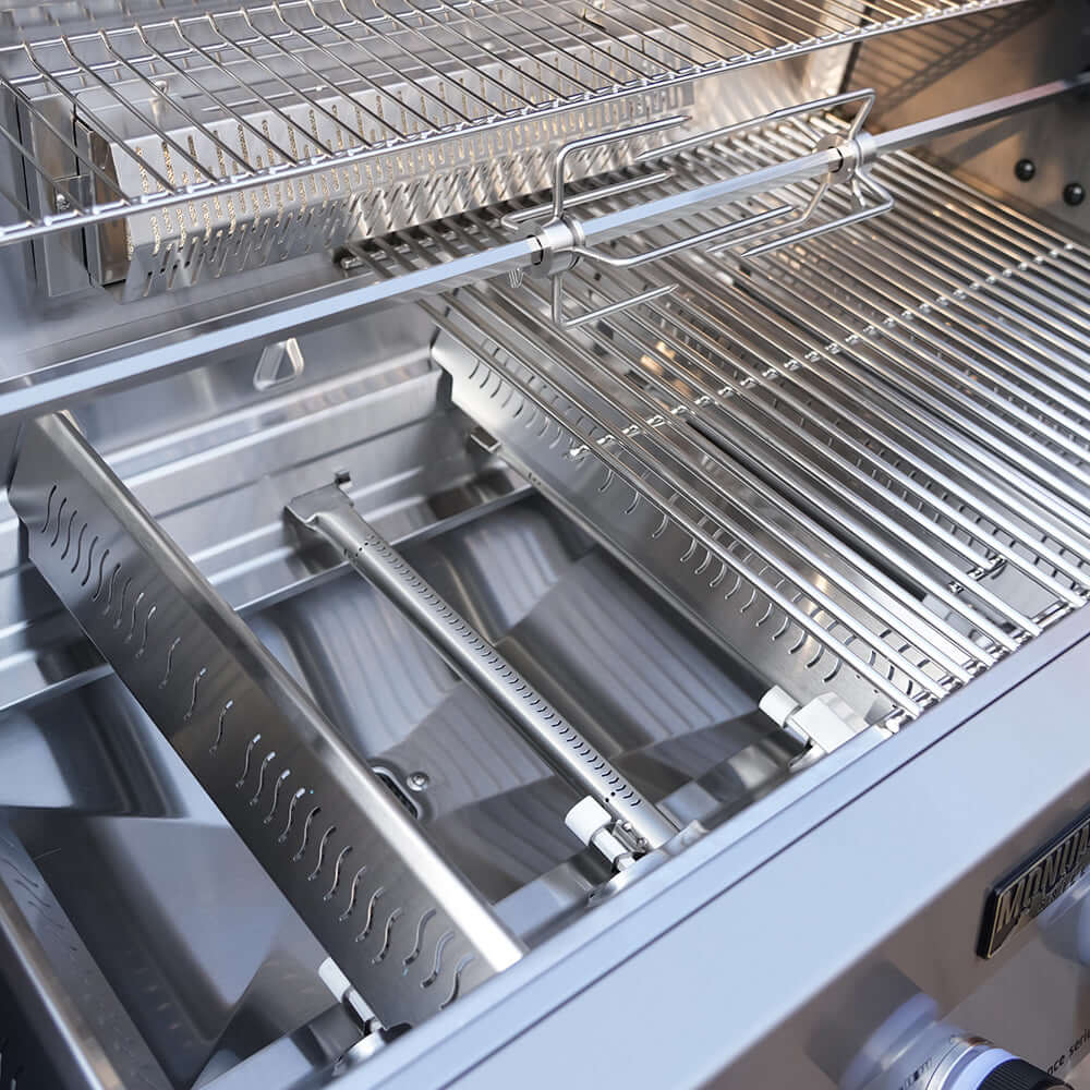 Monument Grills Eminence 605 Series | 6 Burner Advanced Propane Gas Grill in Stainless Steel (Natural Gas Convertible)