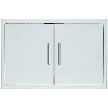 Blaze Outdoor Package - Prelude LBM 32 In. Natural Gas Grill, Side Burner, Refrigerator, Access Door, AP-BLZ-4LBM-NG-2