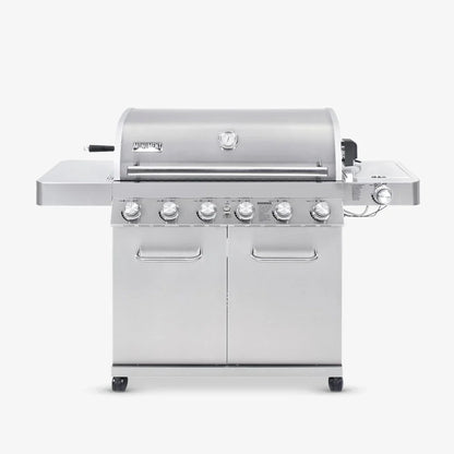 Monument Grills Classic 77352 Series | 6 Burner Propane Gas Grill in Stainless Steel