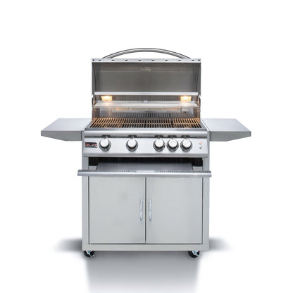 Blaze 32 in. Premium LTE 4-Burner Built-In Natural Gas Grill, BLZ-4LTE2-NG