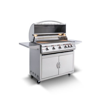 Blaze Professional 40 in., 5 Burner LTE Propane Gas Grill with Grill Cart, AP-BLZ-5LTE2-LP