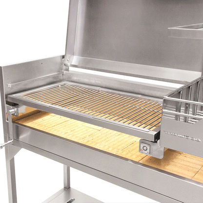 Tagwood BBQ Argentine Santa Maria Wood Fire & Charcoal Grill with Top Lid (BBQ01SS)