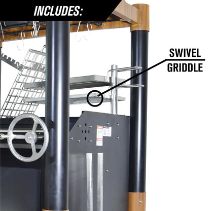 Tagwood BBQ Argentine Wood Fire & Charcoal Grill (BBQ02SI)