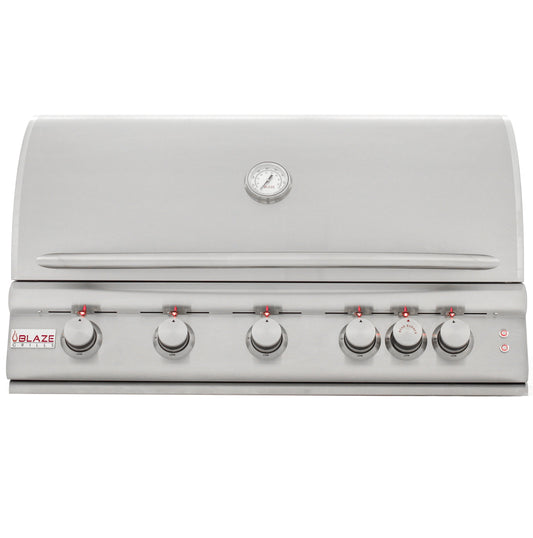 Blaze Professional 40 in., 5 Burner LTE Natural Gas Grill, BLZ-5LTE2-NG
