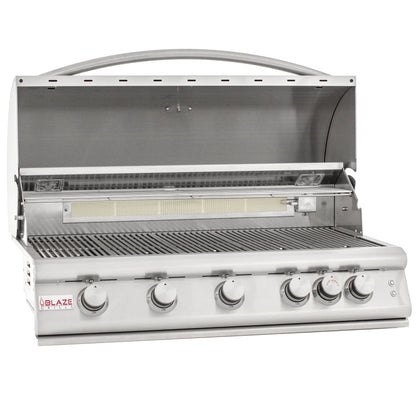 Blaze Professional 40 in., 5 Burner LTE Natural Gas Grill, BLZ-5LTE2-NG
