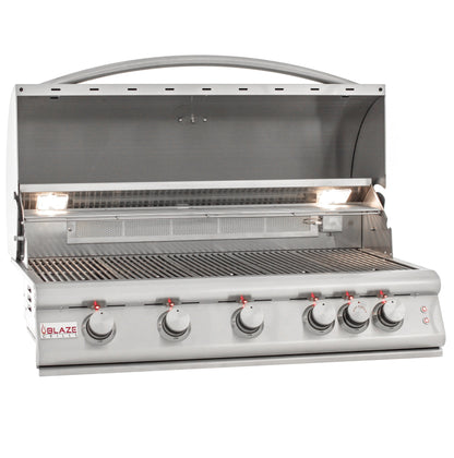Blaze Professional 40 in., 5 Burner LTE Propane Gas Grill, BLZ-5LTE2-LP