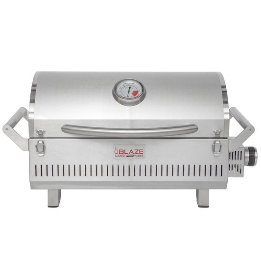 Blaze 27 in. Marine-Grade 316L Professional Portable Grill, BLZ-1PRO-PRTMG-LP