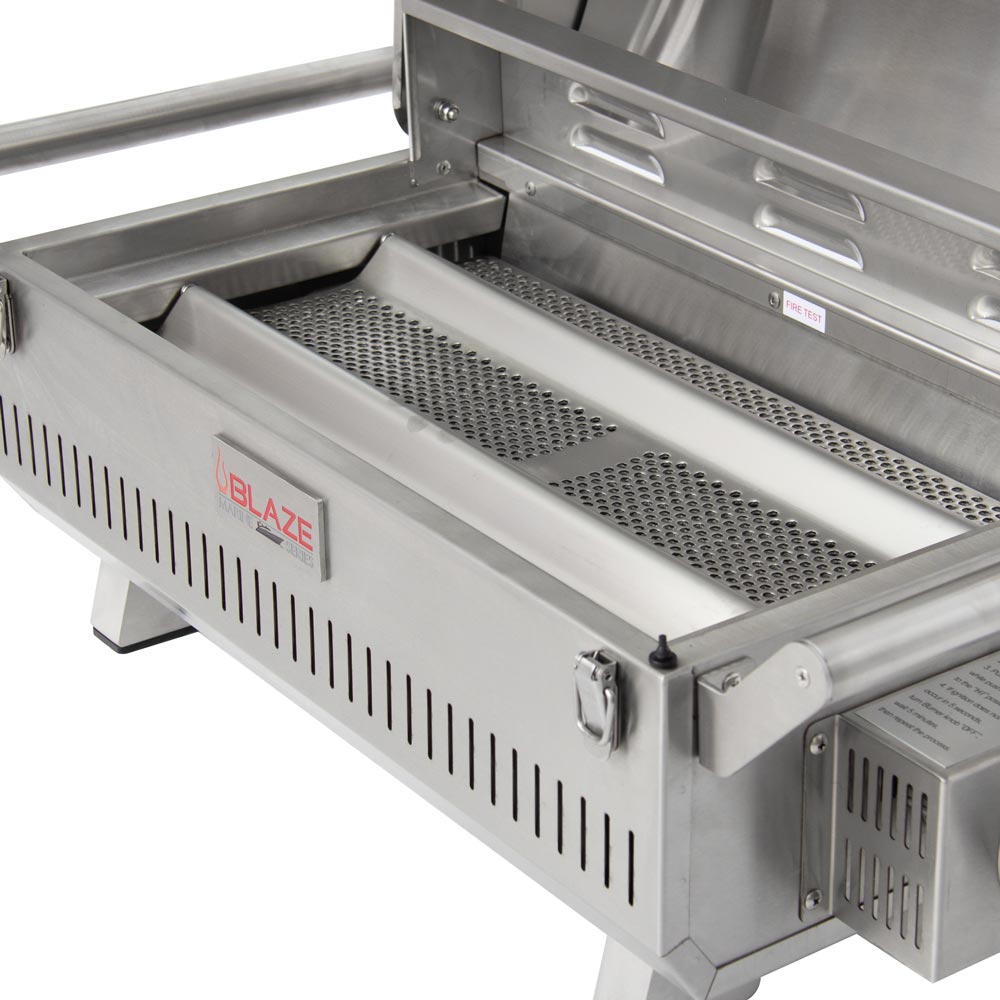 Blaze 27 in. Marine-Grade 316L Professional Portable Grill, BLZ-1PRO-PRTMG-LP