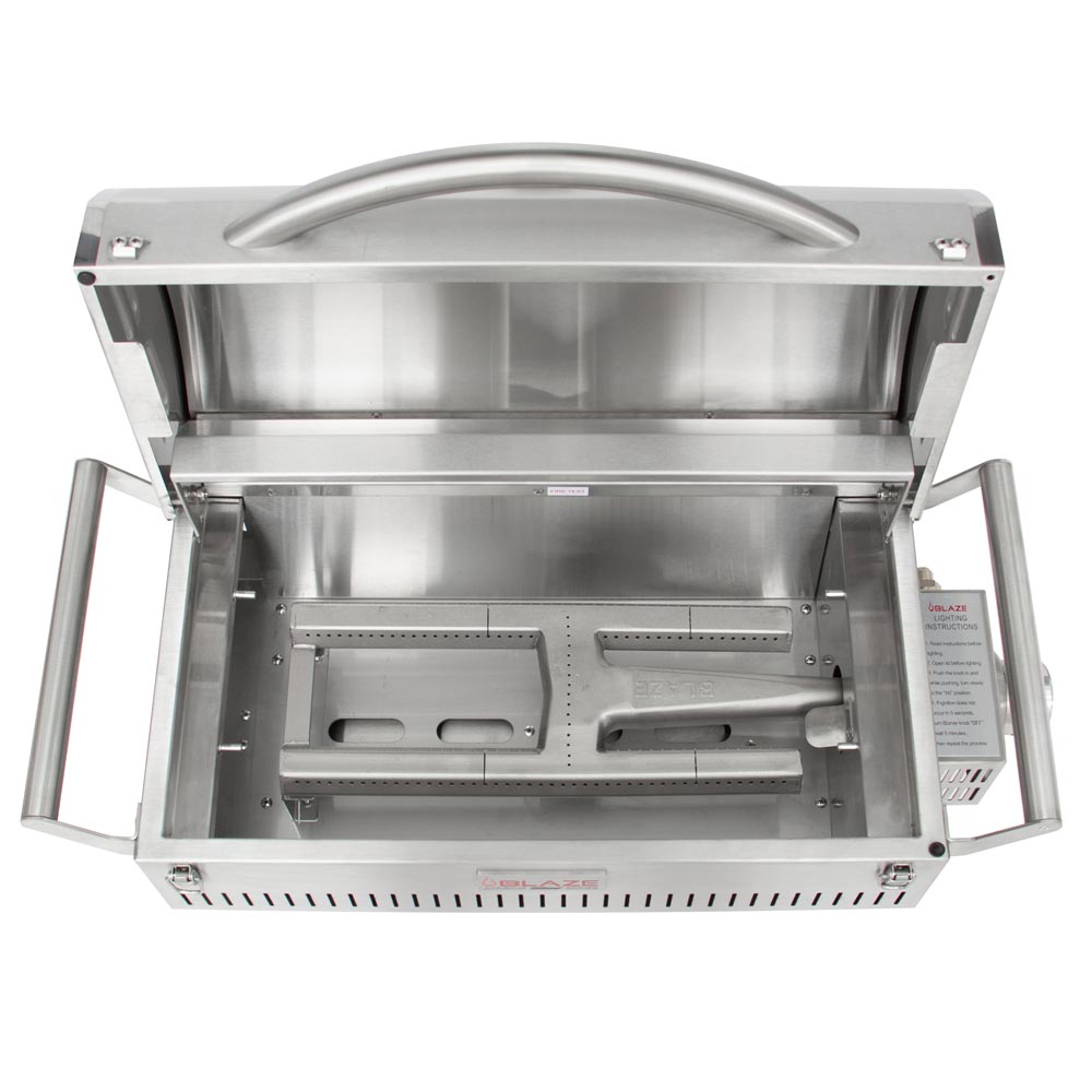 Blaze 27 in. Marine-Grade 316L Professional Portable Grill, BLZ-1PRO-PRTMG-LP