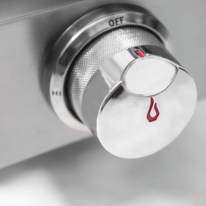 Blaze 27 in. Marine-Grade 316L Professional Portable Grill, BLZ-1PRO-PRTMG-LP