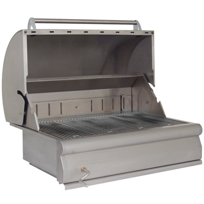 Blaze 32 in. Stainless Steel Charcoal Grill, BLZ-4-CHAR