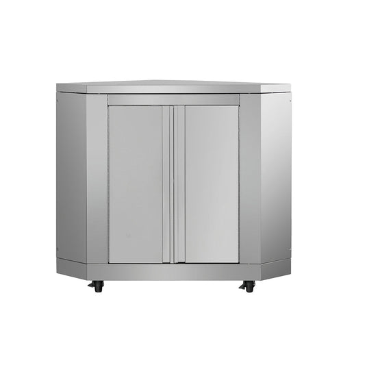 THOR Kitchen Outdoor Kitchen Corner Cabinet Module in Stainless Steel, MK06SS304