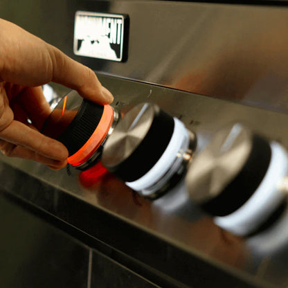 Monument Grills Denali 405 Series | 4 Burner Smart Tech Propane Gas Grill in Stainless Steel