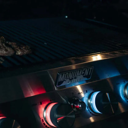 Monument Grills Denali 605 Series | 6 Burner Smart Tech Propane Gas Grill in Stainless Steel (Natural Gas Convertible)