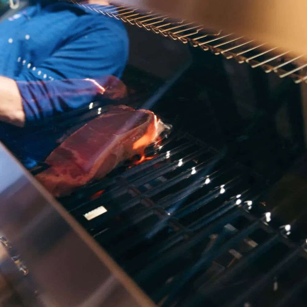 Monument Grills Denali 605 Series | 6 Burner Smart Tech Propane Gas Grill in Stainless Steel (Natural Gas Convertible)