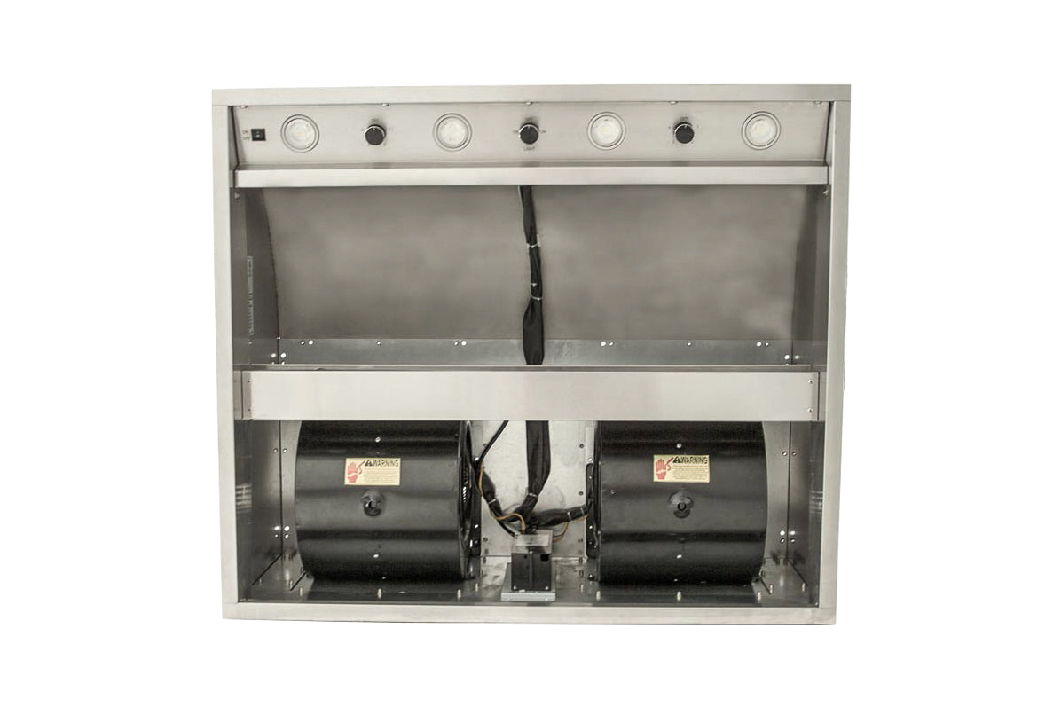 Blaze 36" 1,000 CFM Stainless Steel Outdoor Vent Hood, BLZ-36-VHOOD