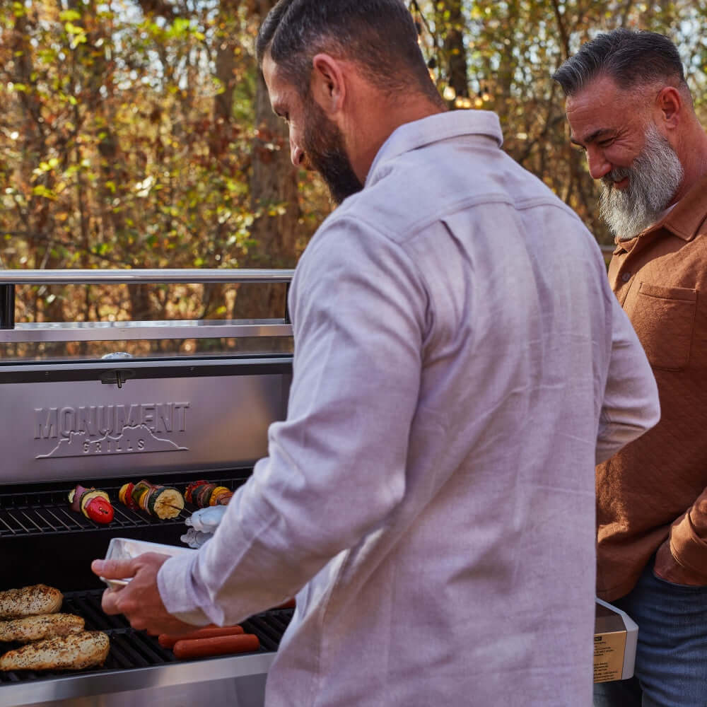 Monument Grills Mesa 415BZ Series | 4 Burner Propane Gas Grill in Stainless Steel