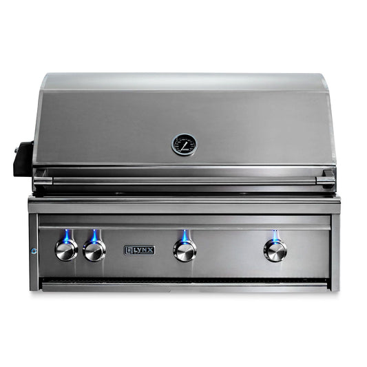 Lynx 36-Inch Built-In Professional Gas Grill with 2 Ceramic & 1 Trident Infrared Burners - L36TR-LP/NG
