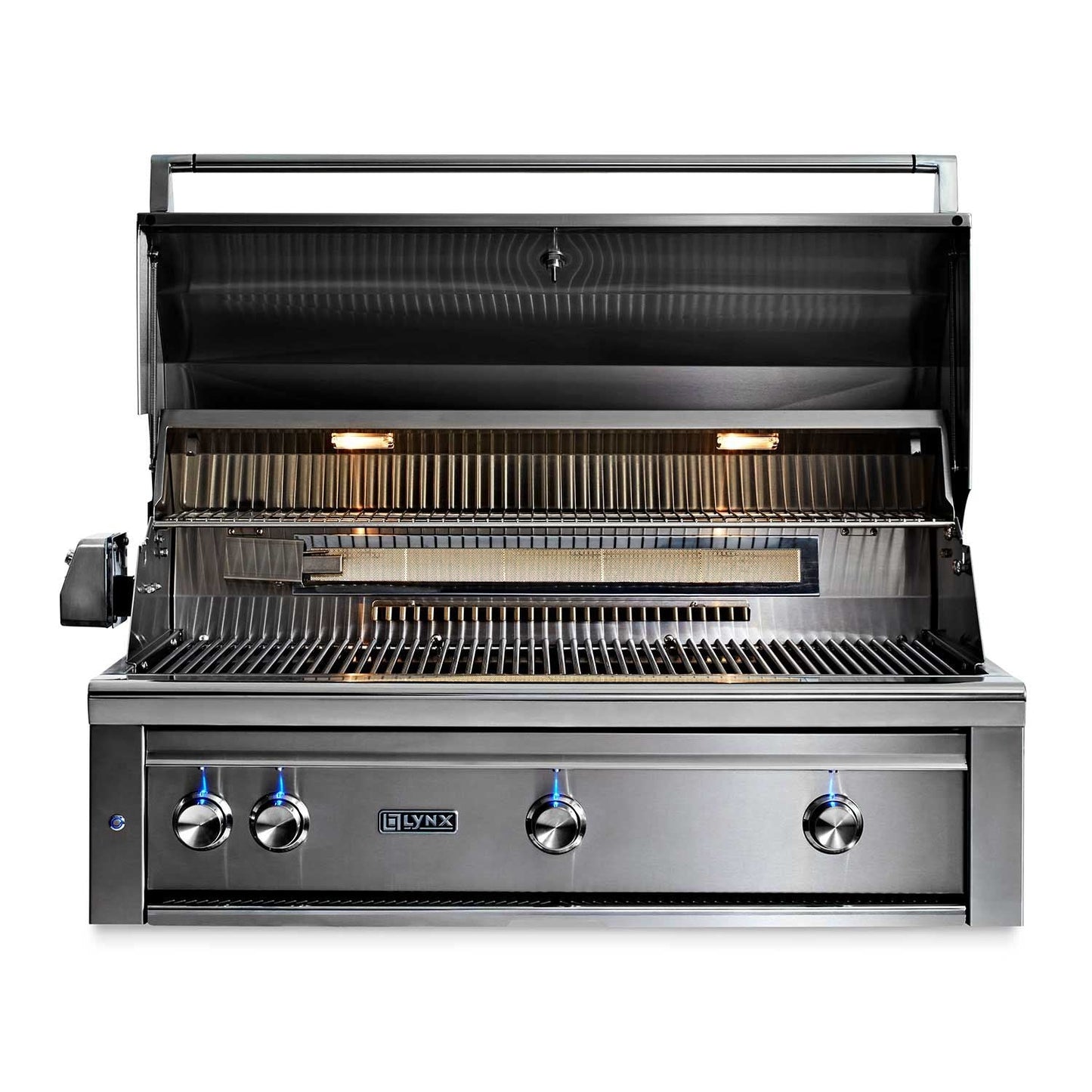 Lynx 42-Inch Built-In Professional Gas Grill with 2 Ceramic & 1 Trident Infrared Burners - L42TR-LP/NG