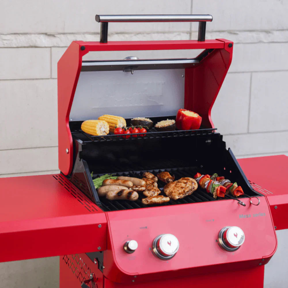 Monument Grills Mesa 200R Series | 2 Burner Propane Gas Grill in Red