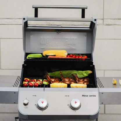 Monument Grills Mesa 200S Series | 2 Burner Propane Gas Grill in Stainless Steel