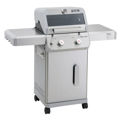 Monument Grills Mesa 200S Series | 2 Burner Propane Gas Grill in Stainless Steel