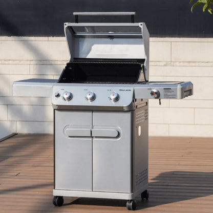 Monument Grills Mesa 305 Series | 3 Burner Propane Gas Grill in Stainless Steel