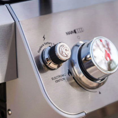 Monument Grills Mesa 415BZ Series | 4 Burner Propane Gas Grill in Stainless Steel