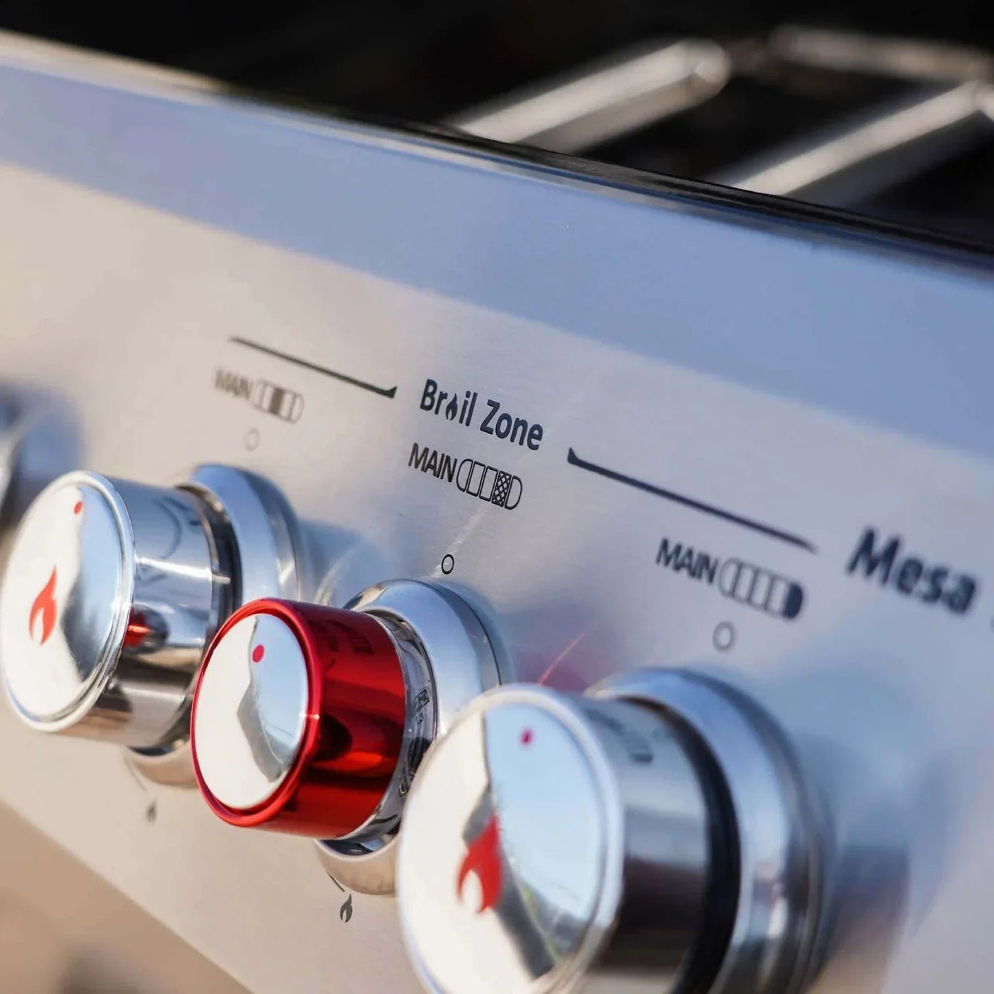 Monument Grills Mesa 415BZ Series | 4 Burner Propane Gas Grill in Stainless Steel