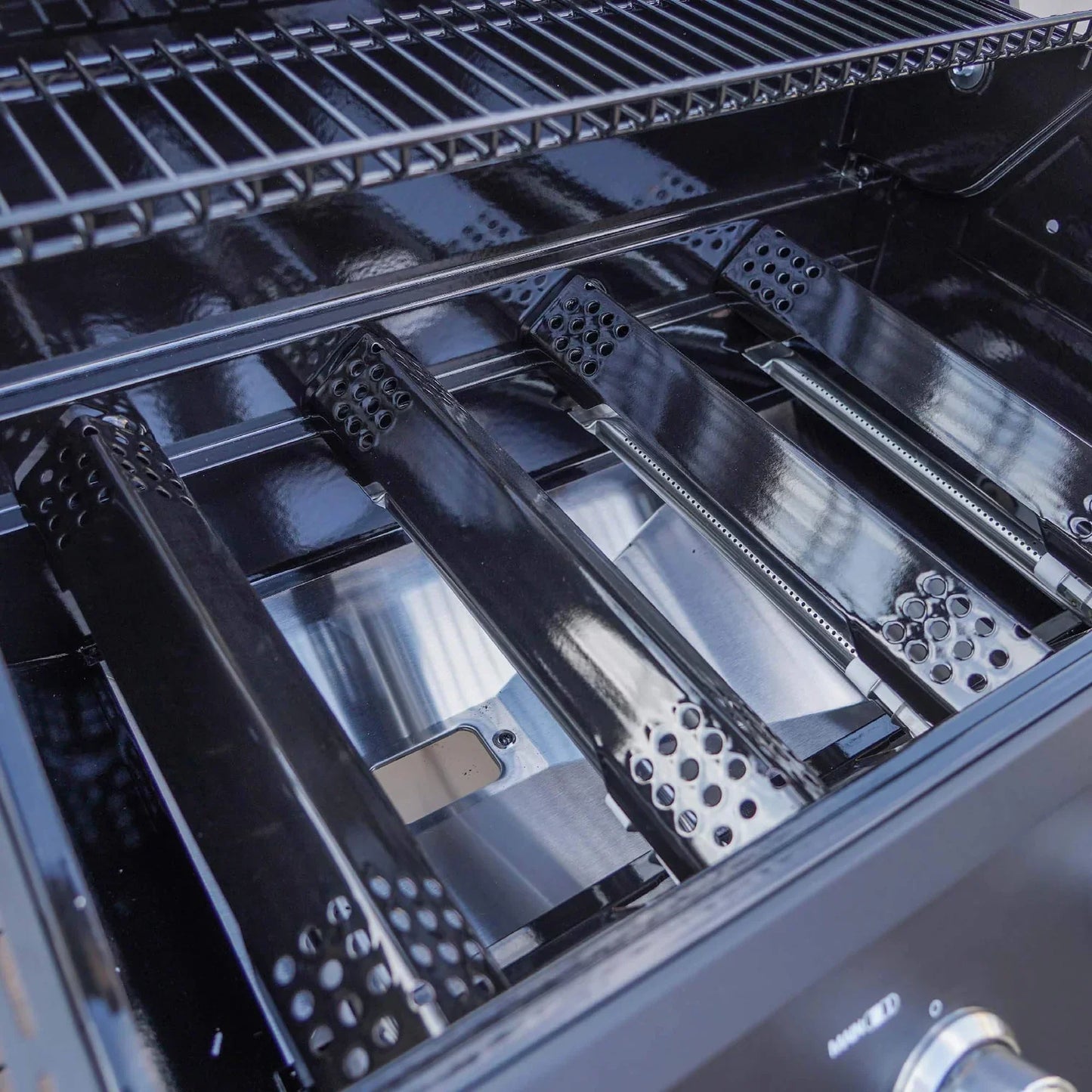 Monument Grills Mesa 415BZ Series | 4 Burner Propane Gas Grill in Stainless Steel