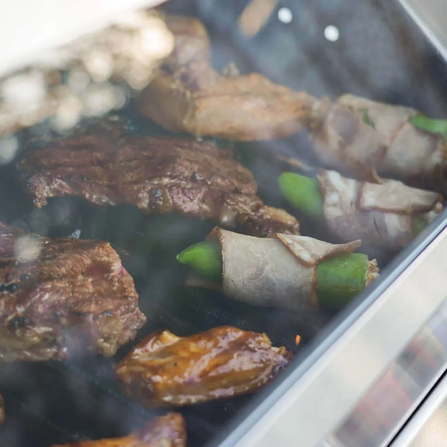 Monument Grills Mesa 415BZ Series | 4 Burner Propane Gas Grill in Stainless Steel