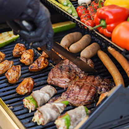 Monument Grills Mesa 415BZ Series | 4 Burner Propane Gas Grill in Stainless Steel