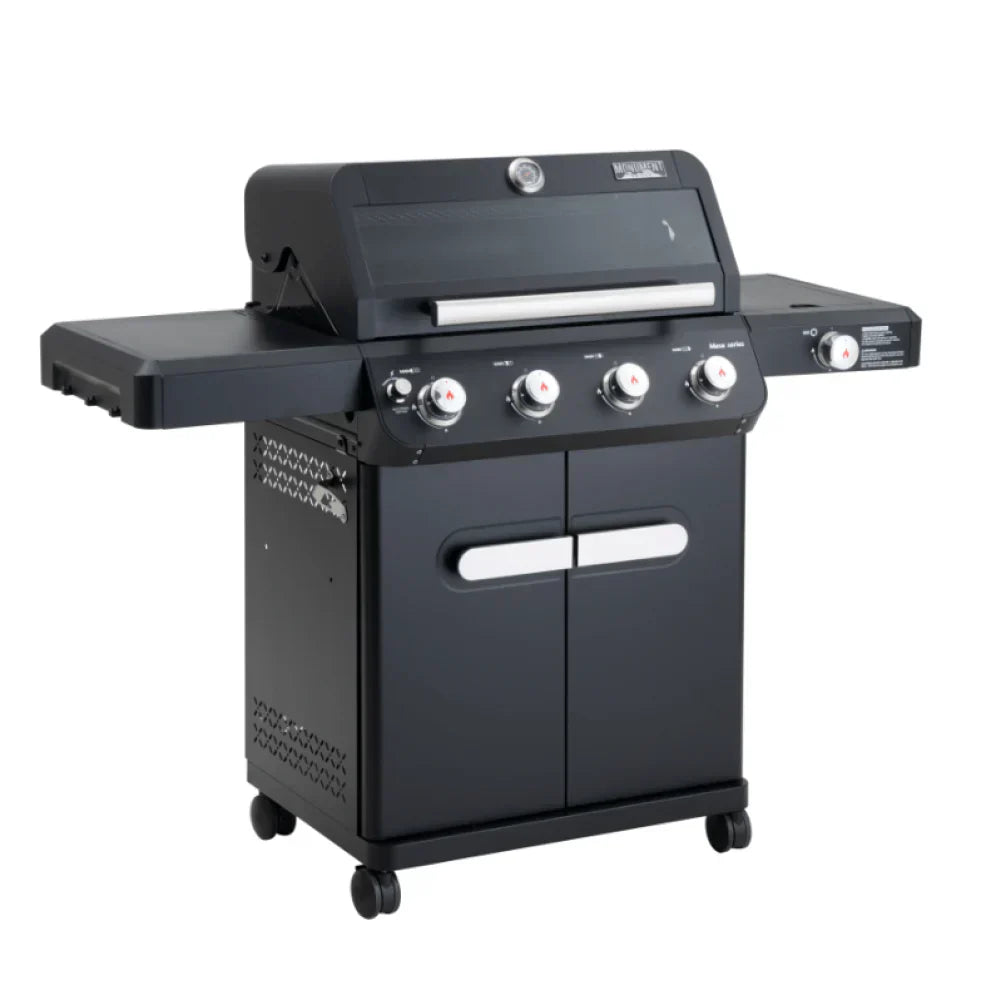 Monument Grills Mesa 425 Series | 4 Burner Propane Gas Grill in Black
