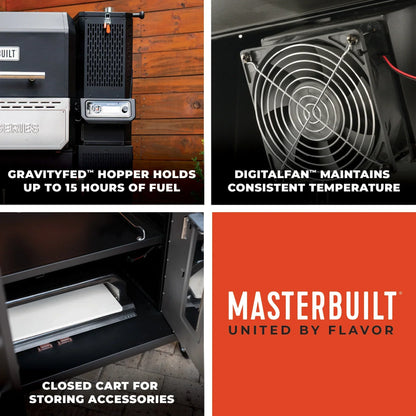 Masterbuilt®  Gravity Series™ 1150 Digital Charcoal Grill and Smoker