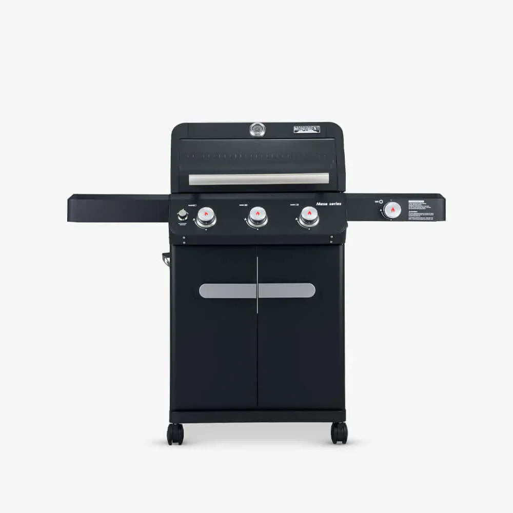 Monument Grills Mesa 325 Series | 3 Burner Propane Gas Grill in Black