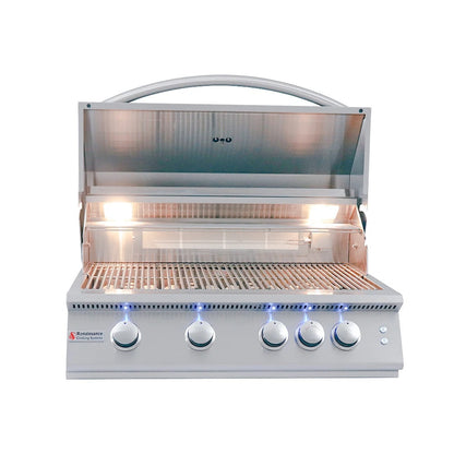 RCS Premier Series 32" Built-In Gas Grill with Rear Infrared Burner