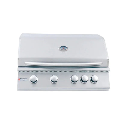 RCS Premier Series 32" Freestanding Gas Grill with Rear Infrared Burner